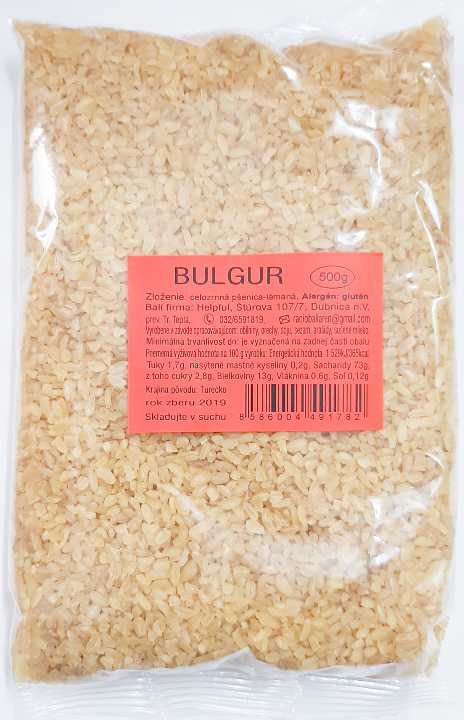 Bulgur výrobok z tvrdej pšenice 500g